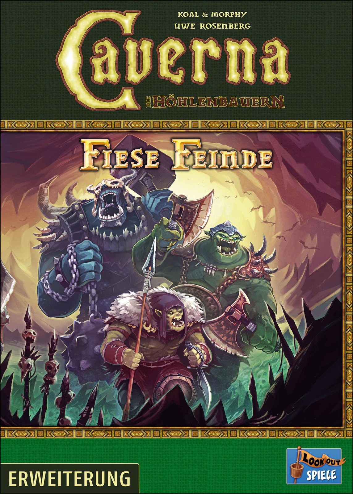 Caverna - Fiese Feinde | Lookout Spiele | Deutsch | Spiel | LOOD0043 | 2022 - Bild 2