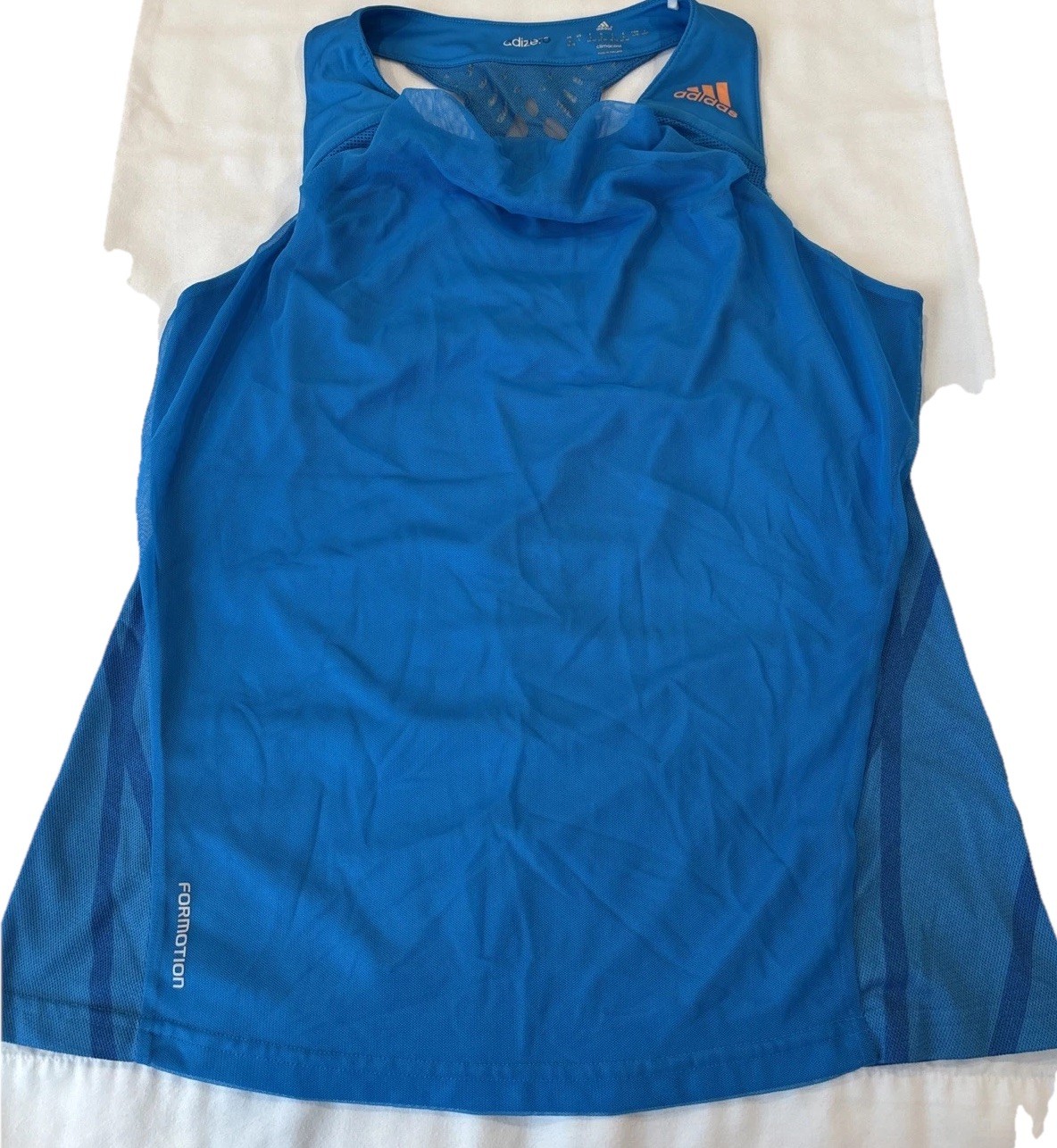 Women’s Adidas Adizero 2014 Australian Open Tennis Tank Blue Size L