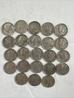Lot Of 23 Mercury 90% Silver Dimes Junk Silver 1916 - 1945 Better Condition
