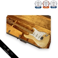 Fender 1974 Stratocaster Olympic White Maple Hardtail 3,15kg Vintage