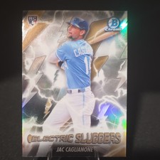 Topps 2024 Bowman Draft Plasma Power Jac Caglianone #PP-3 Kansas City Royals