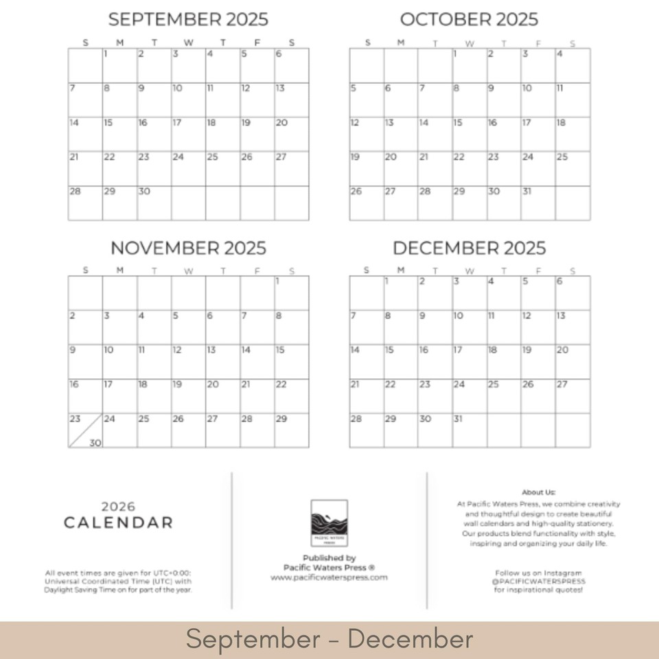 2026 National Parks Wall Calendar 12 Month | 12" x 24" Open | Giftable