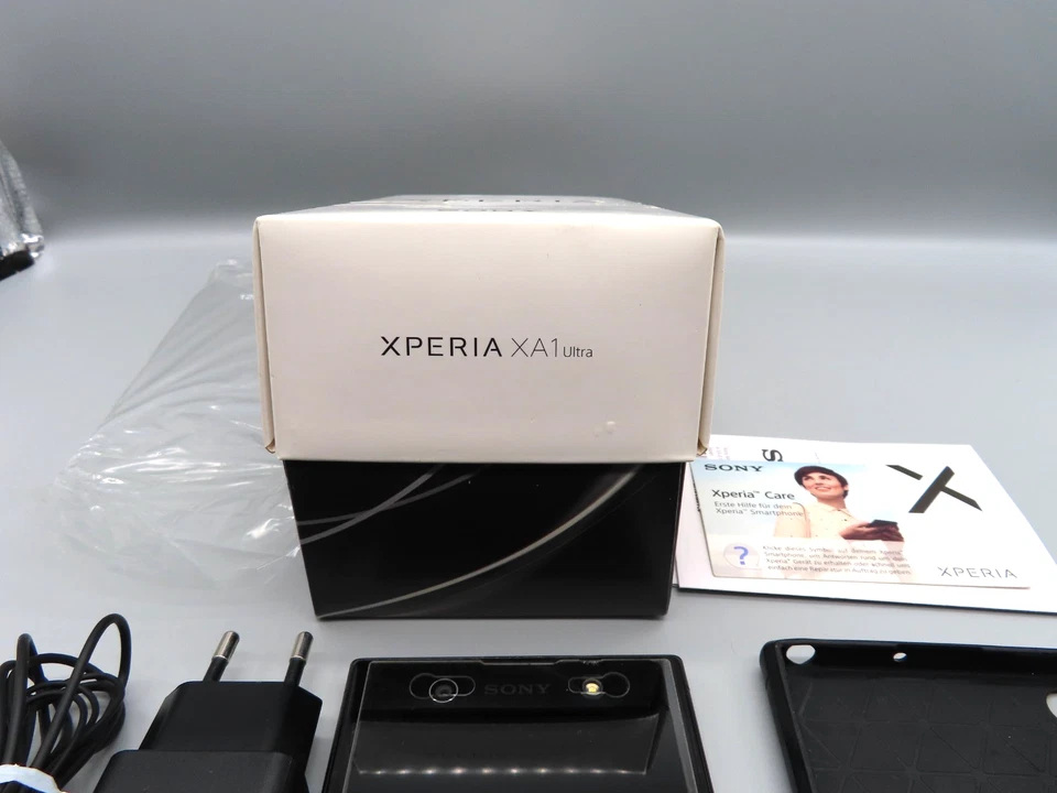 #SE4744# Sony Xperia ultra XA1 G3221 32GB Schwarz Smartphone in OVP *getestet - Bild 3 von 4