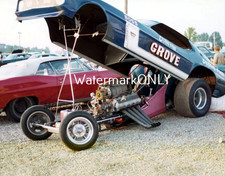 Tommy Grove 427 Sohc Ford Powered 72 Ford Mustang Nitro Funny Car Photo 10b