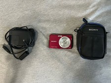 Sony Cyber-shot DSC-W180 Red Digital Camera Sony DSC W180 10.1 MP,READ DESCRIPTI