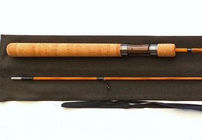 Gespliesste Bambus Spinnrute 6'6'' (198 cm) 5 - 10 Gramm (no Hardy, Orvis, Sage)