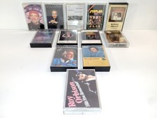 Lot Of 12 Cassette Tapes, Country Greats, Vintage, Jones, Gatlin, Nelson, Rogers