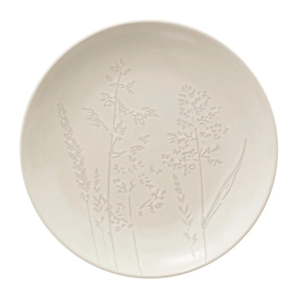Assiettes à dessert Elsa en céramique blanche et résistante de 19 cm