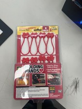 As Seen On TV Ruby Holding Hands Reusable Magnet Ties Silicone 8 pk