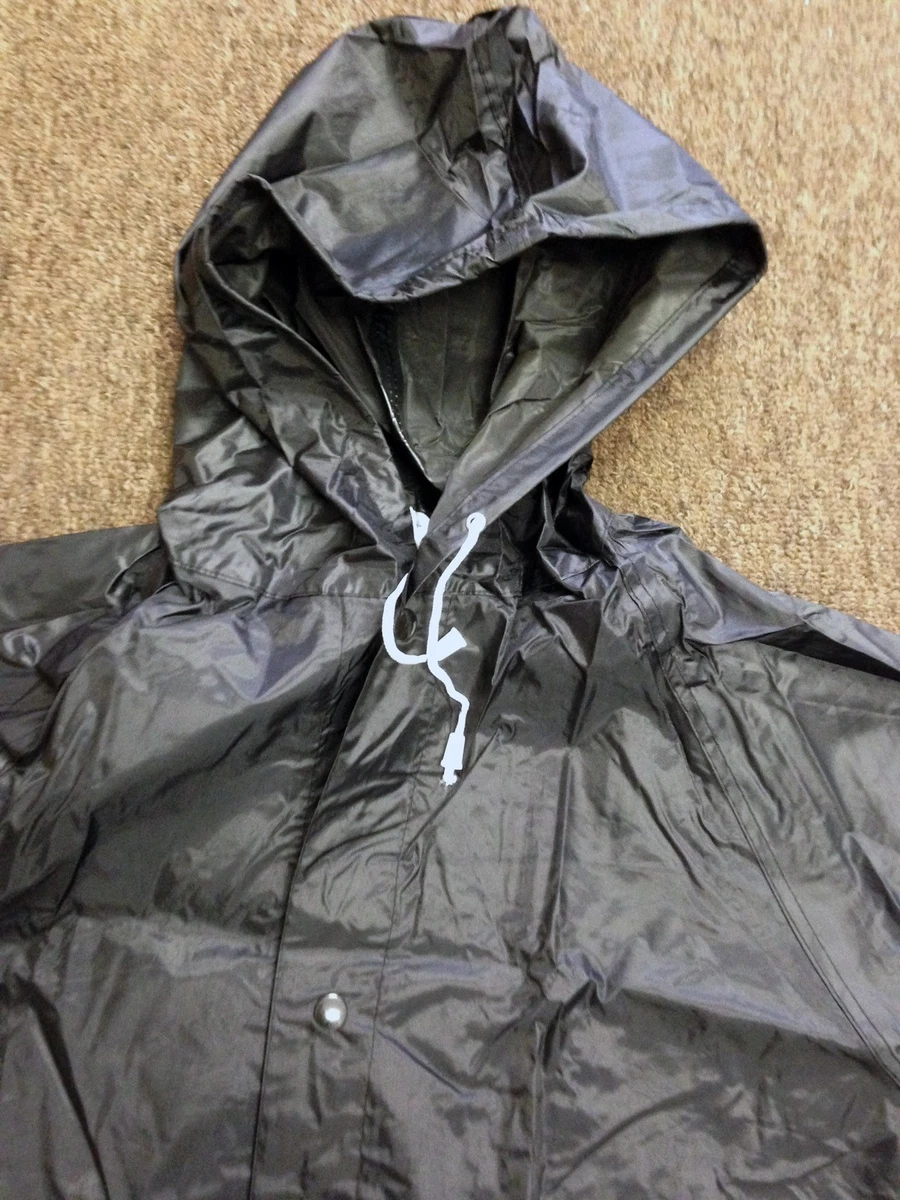 New Mens Coat Heavy Long Rain Wear/Rain Jacket L, XL, 2XL | eBay