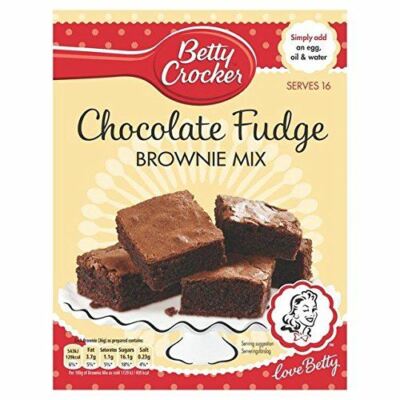 Betty Crocker Chocolate Fudge Brownie Mix - 415 g (0,91 lbs)