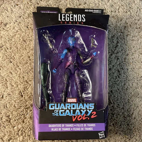 Hasbro Guardianes de la Galaxia Vol. 2 Marvel Legends Mantis Series Nebula Acción