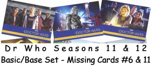 Doctor Who Serie 11 & 12 - 60 Karten Basic/Base Set - fehlende Karten #6 & #11 - Bild 2 von 6