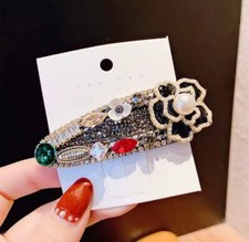 Camellia Flower Hair Clips Pearl Fashion Headwear Handmade Accessories