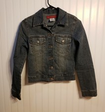 Ymi Women's Junior Jean Jacket Coat Sz S