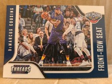 2016-17 DeMarcus Cousins Panini Threads Front-Row Seat Insert 