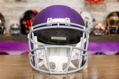 Minnesota Vikings Riddell Speed Display Helmet - Tribute Alternate - Picture 2 of 5