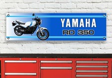 HI-LITE BR78B RD350LC LC Blau Wei&szlig; 4LO 4L0 Werkstattbanner Sign