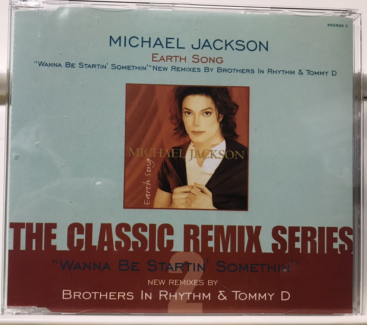 Rare CD Single Michael Jackson Earth Song Wanna Be Starting