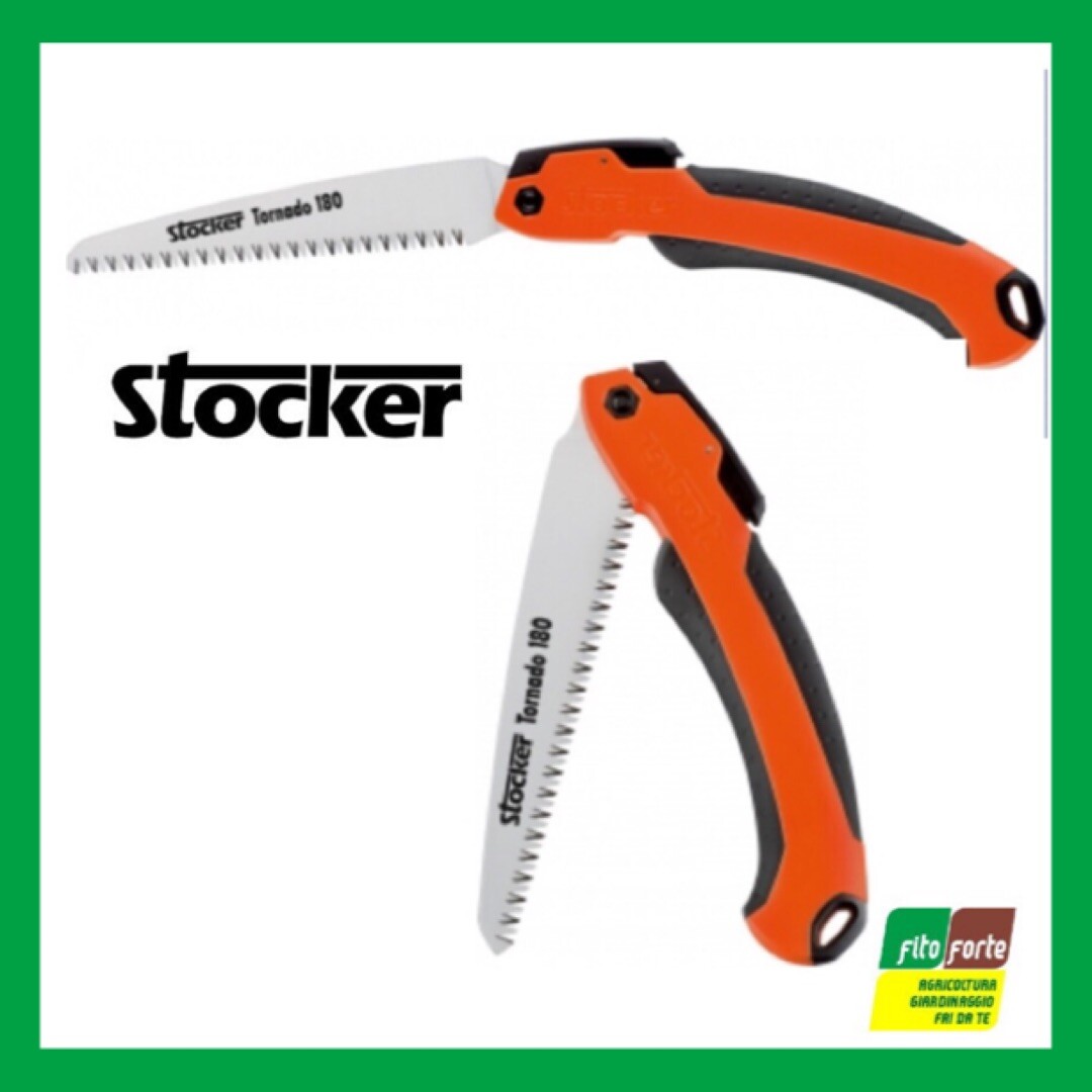 Seghetto Professionale Stocker Tornado 180 - Per Giardinaggio E Lavori Di Precisione