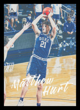 2021 Chronicles Draft Picks #99 Matthew Hurt RC – Luminance Rookie Card NCAA