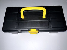 1 Mini Toolbox Hand Held Carry Storage Lockable Small Tool Box 12x6x4 Lunch Coin