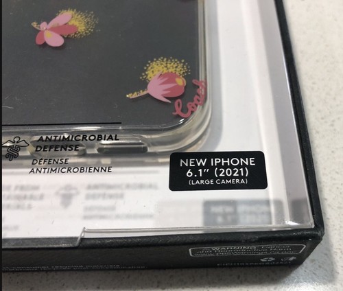 Coach iphone 13 pro case with pop floral print. - Picture 2 of 4
