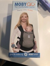 NEW in the Box - Moby Go Baby Carrier Gray Wrap