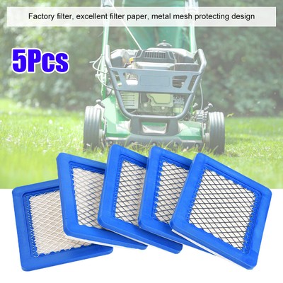 5pcs Air Filter Lawn Mower Fitting For Briggs & Stratton 491588 491588S 399959 5pcs Air Filter Lawn Mower Fitting For Briggs & Stratton 491588 491588S 399959