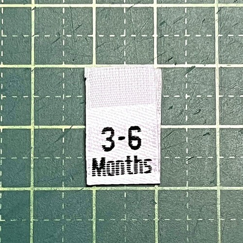 Woven Size Labels - Picture 11 of 30