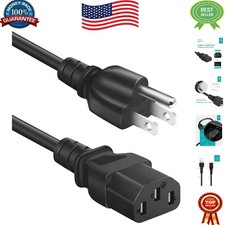Universal 6-Ft AC Power Cord for Horizon Fitness Treadmills  Ellipticals