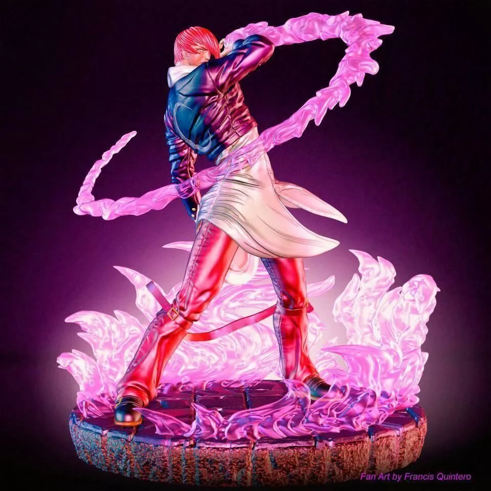 King of Fighters '97 - Iori Yagami 1/4 Scale Statue