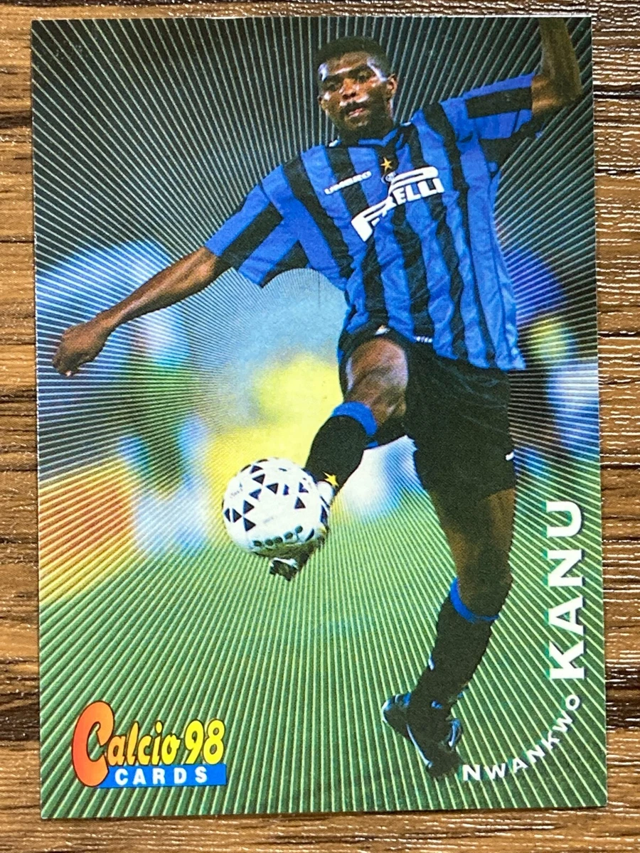 Panini Card Calcio 98 1998 Serie A #113 Nwankwo Kanu Inter Milan | eBay