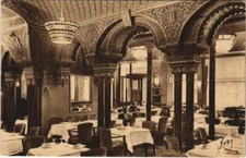 Old postcard Paris 9th - Restaurant Luce - Noel Peter's (142314)