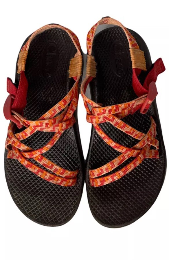 ピーチ⑥ Chaco ZX/1 EcoTread Sport Sandals Youth Size 13 Helix Peach