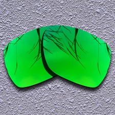 US Emerald Green Anti-Scratch Replacement Lenses For-Oakley Deviation Polarized