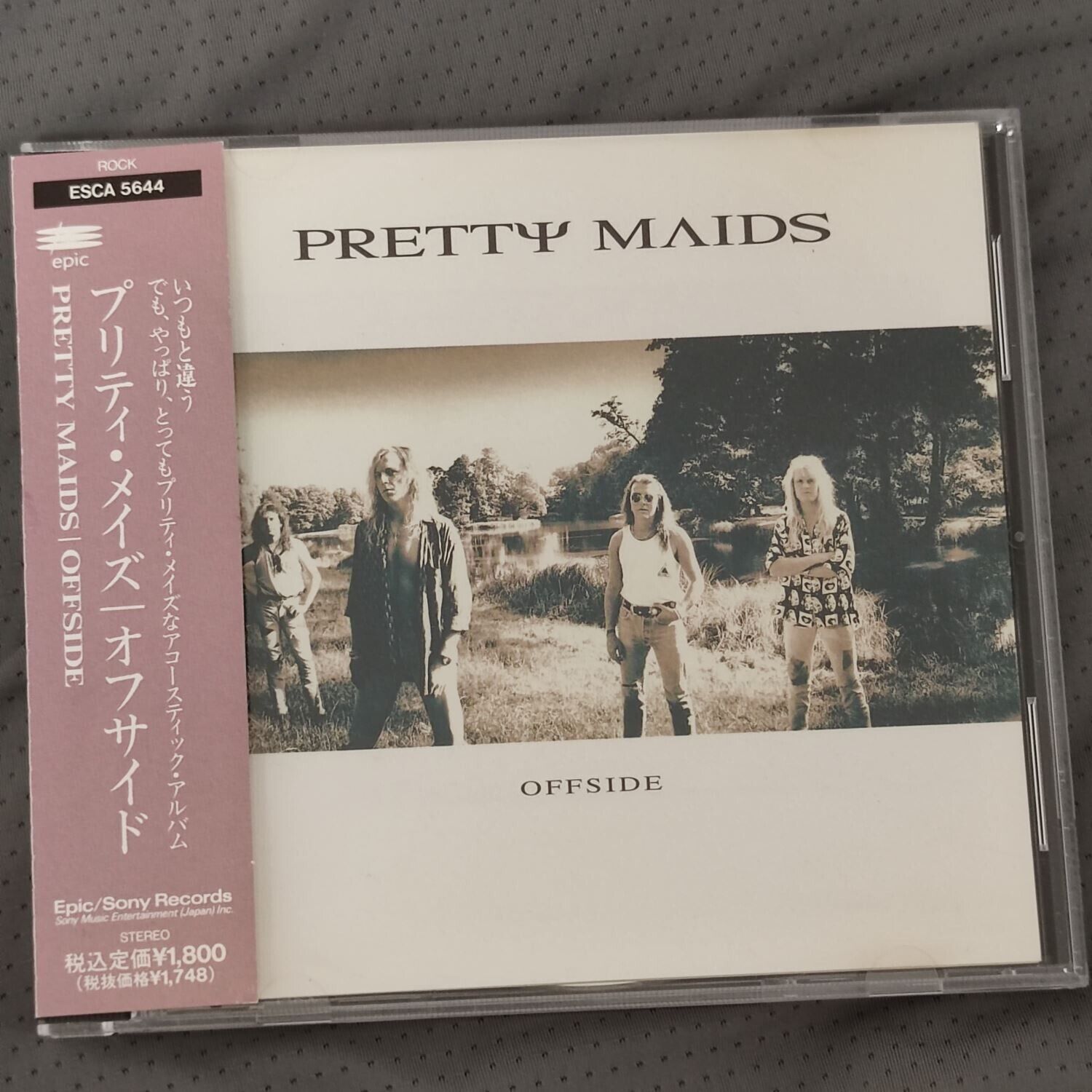 Pretty Maids – Offside JAPAN CD (1992,ESCA-5644) Thin Lizzy Acoustic Rock