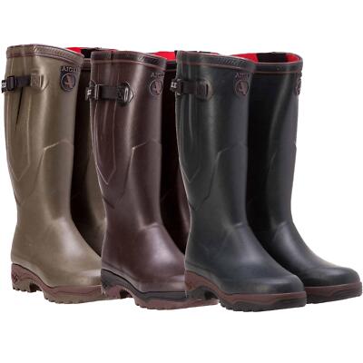 Aigle Herren Unisex Parcours 2 Iso Stiefel Gummistiefel Neopren Gummistiefel 6 bis 12