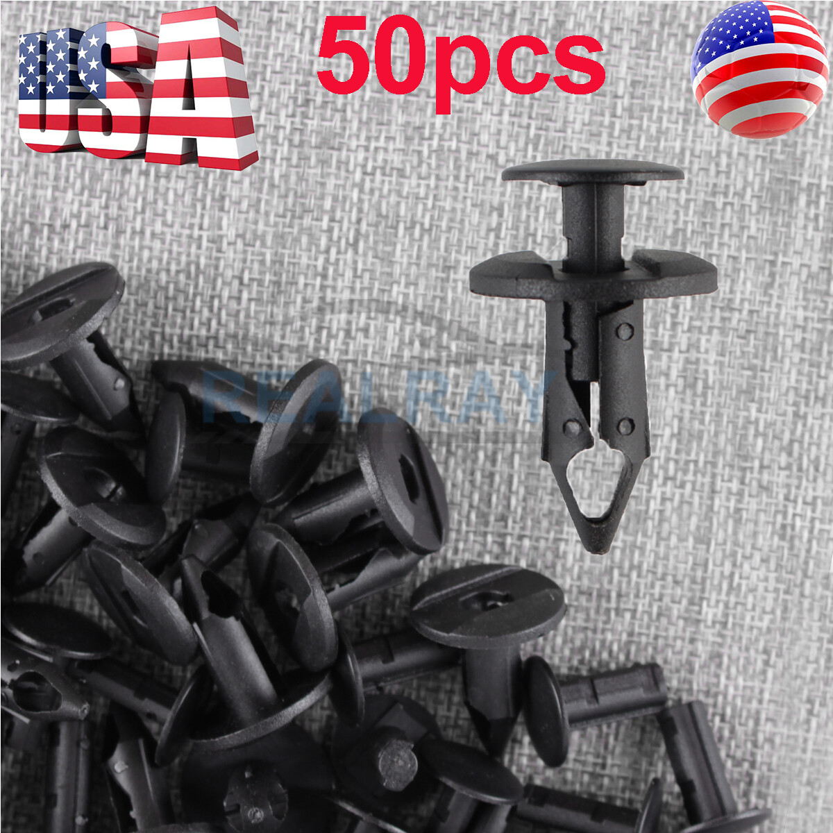 For HONDA TRX450ER TRX450R Rancher 420 Plastic Fender Clips Body Rivets
