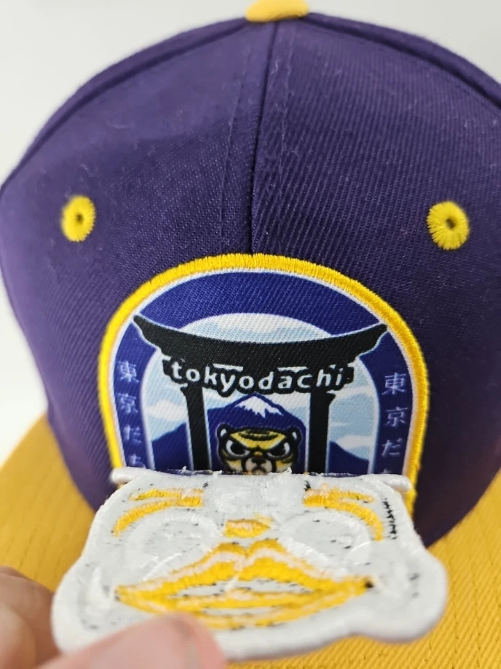 Zephyr NCAA LSU Tigers Tokyodachi Flat Bill SnapBack OSFM Hat - Rare - Image 4 of 4