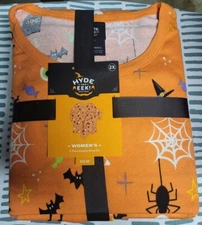 Hyde And Eek Target Women’s 2 Piece Family Halloween Sleep Set Size 2X, NEW!!!
