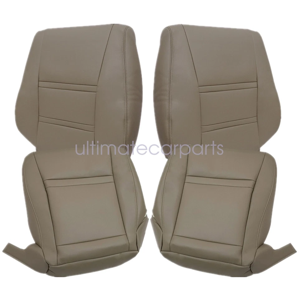 Front Bottom & Top Seat Cover Tan Fits 1994 1995 1996 1997 Toyota Land Cruiser Foto 2 de 4