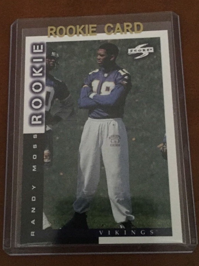 1998 Score Randy Moss RC #235 Vikings
