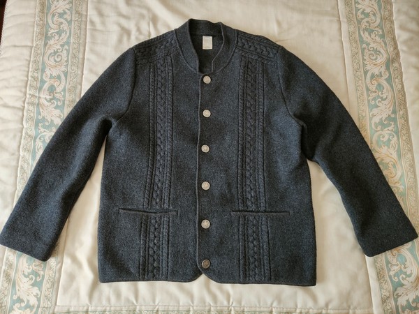 Chaqueta Vintage pura lana virgen