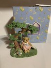 Cherished Teddies Julia Ct0042 2004 Membears Club Figurine - Bear On Tree Swing