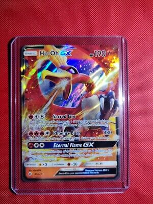 Ho-Oh GX #21/147. Ultra Rare. Holo Rare Pokémon.Burning Shadows Mint NEW