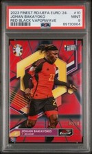 Johan Bakayoko 2023 Finest EURO National Debut RED BLACK VAPORWAVE PSA 9 /10