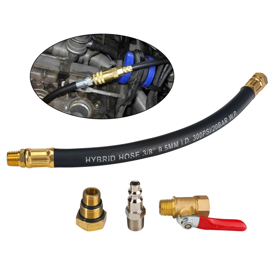 Manguera de herramienta de retención de válvula de aire de compresor para GM Chevy LS1 LS2 LS3 4,8 5,3 5,7 6,0 L Foto 2 de 4