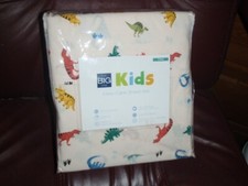 The Big One Kids Cotton DINOSAUR TWIN SHEET SET RETAILS 44.99 NEW