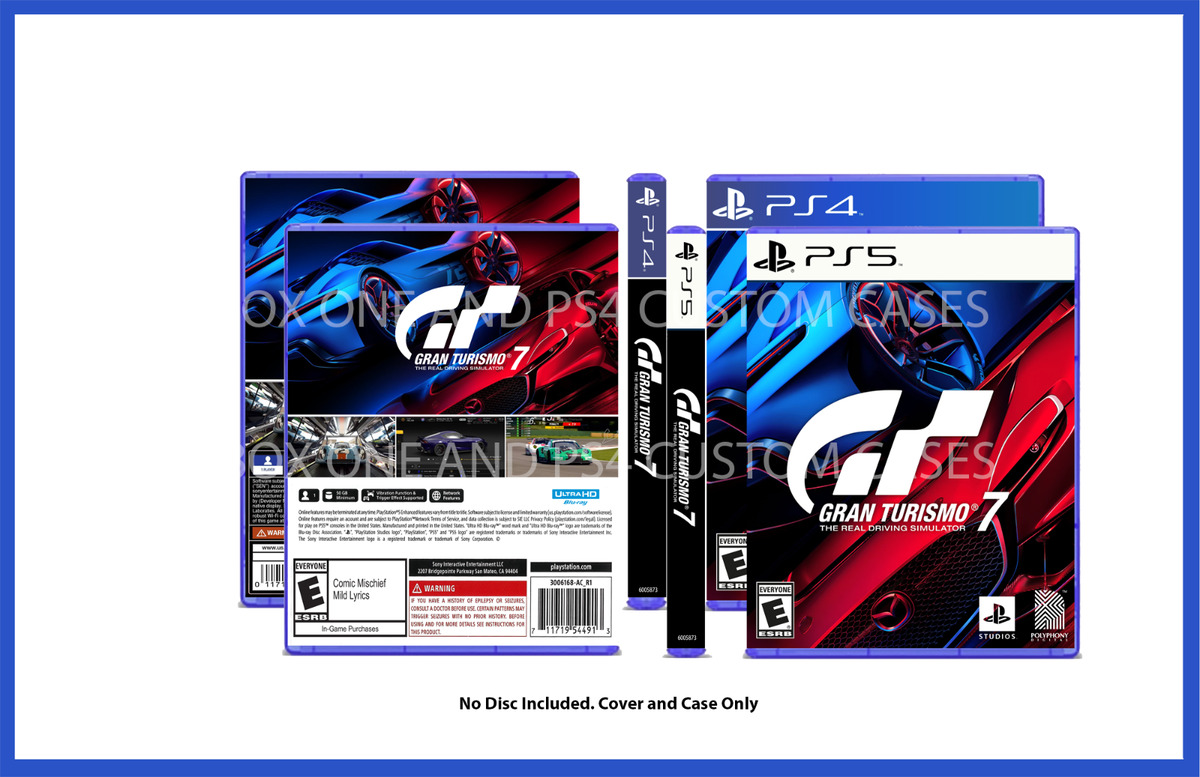 Gran Turismo 7 PS5 Custom PS1 Inspired Case -  Norway